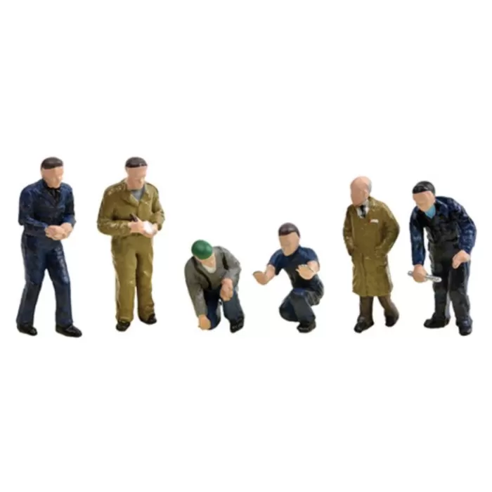 Factory Workers & Foreman OO
