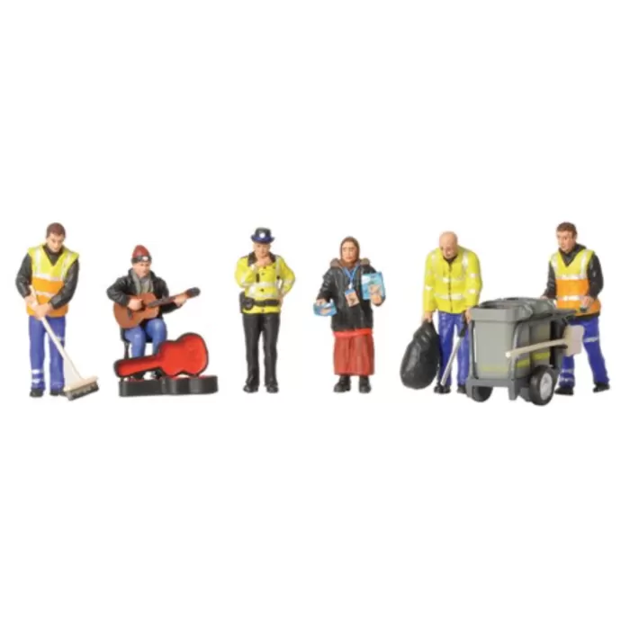 Modern Street Scene Figures OO